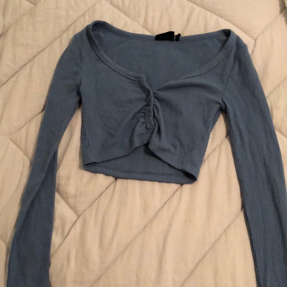 Blue urban outfitters crop top size XS